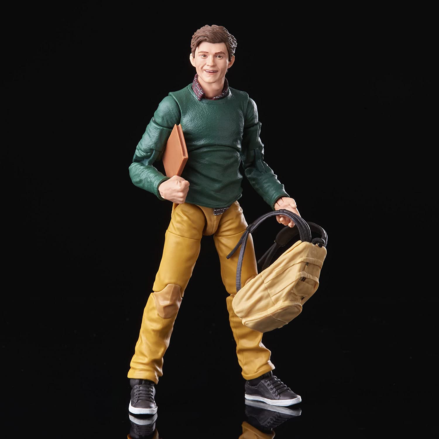 Figura de Acción a escala marca Hasbro, Pack con Peter Parker y Ned Leeds, Marvel Legends - Chido Toys