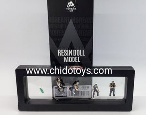 Figuras para diorama escala 1:64, marca MoreArt, modelo reparadores - Chido Toys