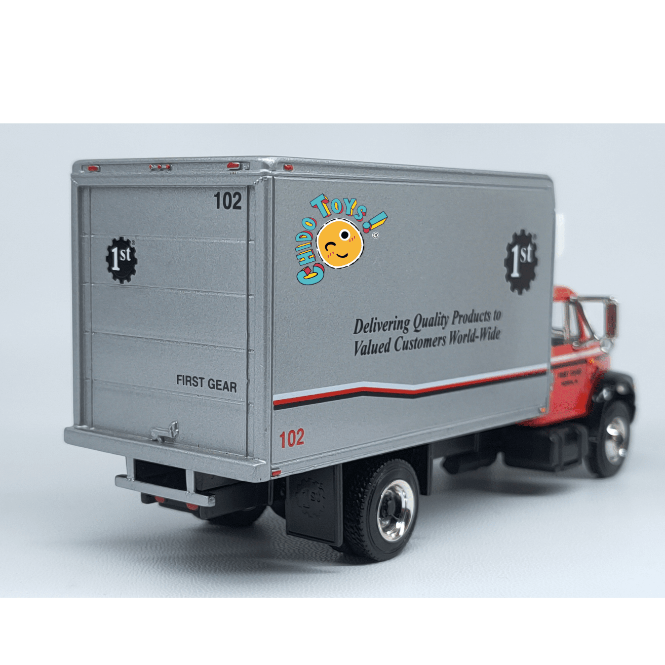 First Gear International 4900 Series Straight Truck 1:54 vintage 1997 refrigerado - Chido Toys