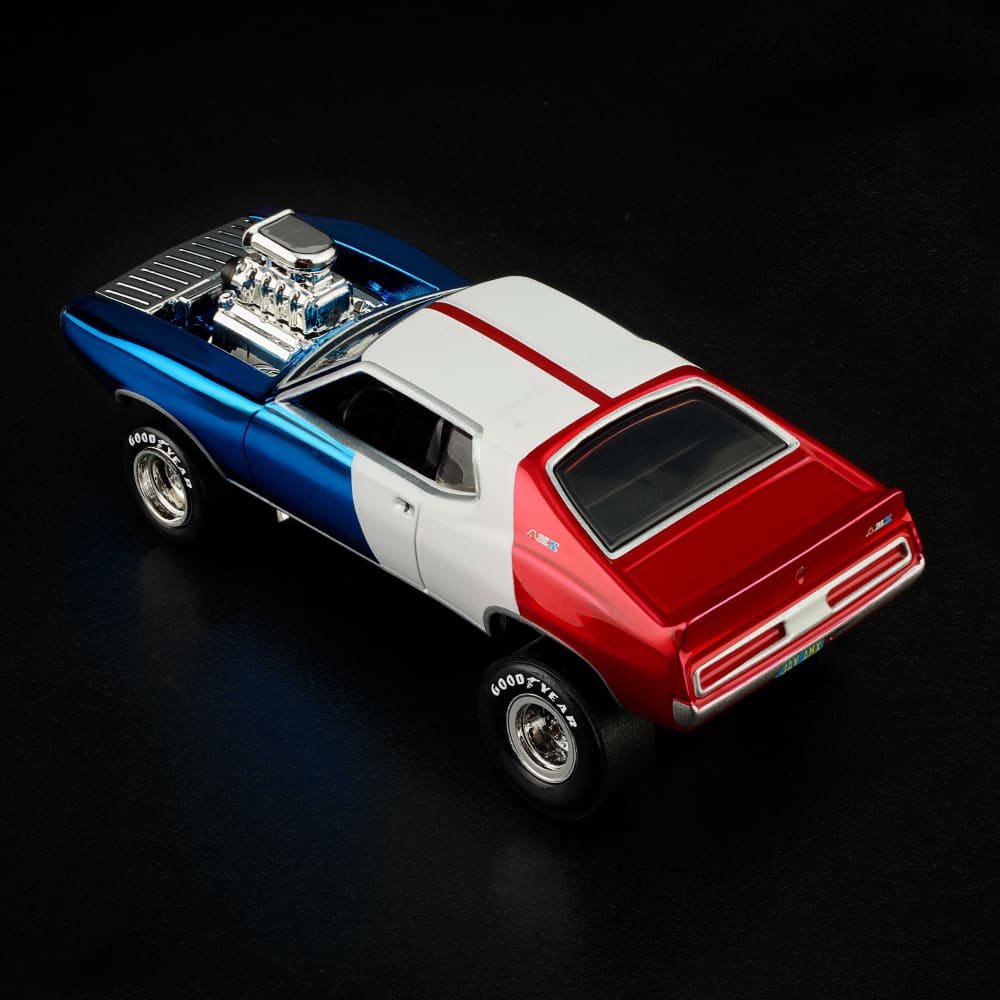Hot Wheels RLC ’71 AMC Javelin AMX 1:64 Spectraflame tricolor