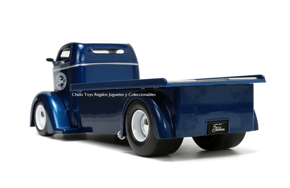 Ford COE 1947 Flatbed 1:24 de Jada - Versatilidad y Detalle para Regalo o Colección - Chido Toys