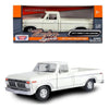 Ford F - 150 1977 Custom blanca 1:24 Motormax Timeless Legends die - cast - Chido Toys