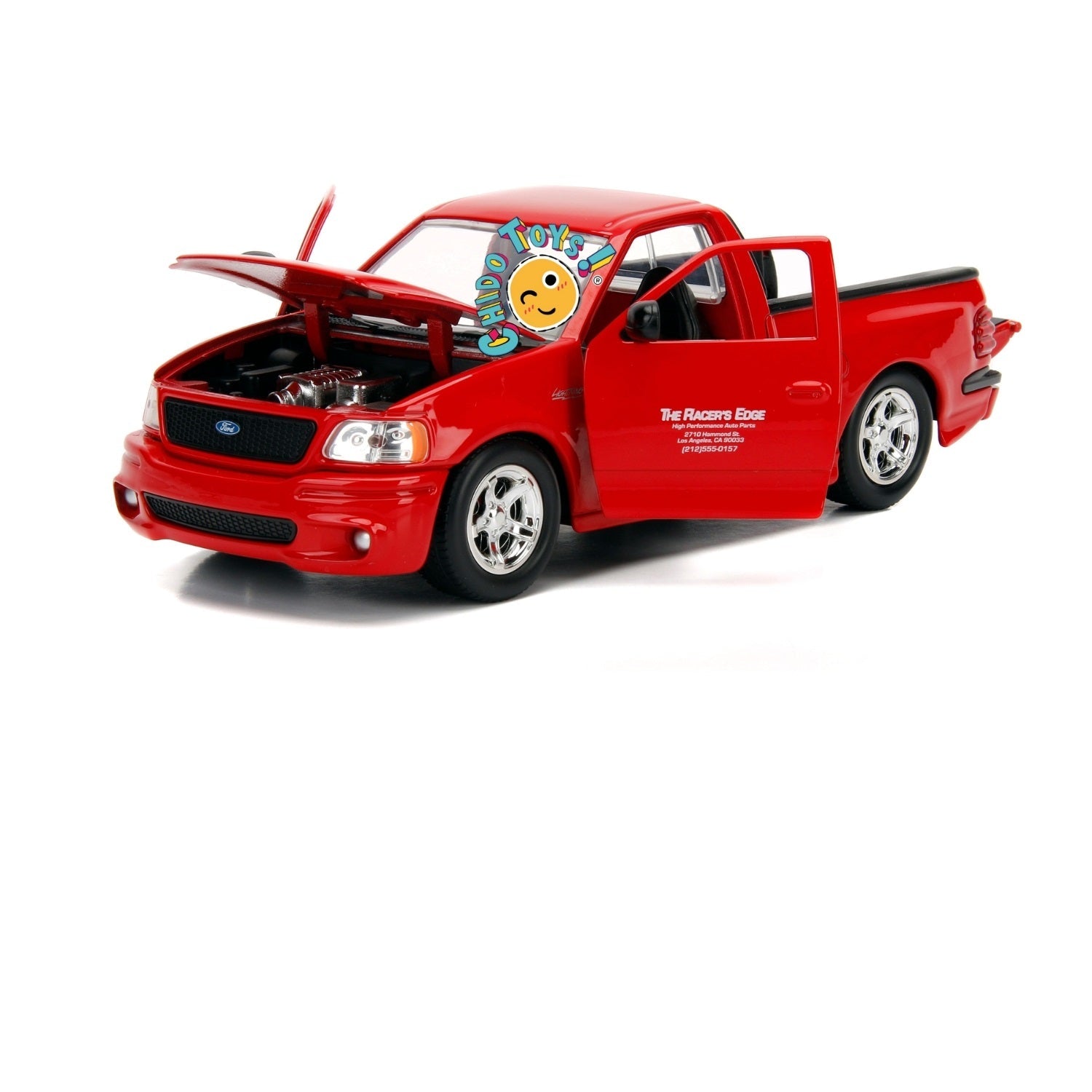 Ford F - 150 SVT Lightning de Brian – Rápidos y Furiosos, Escala 1:24 Jada Toys - Chido Toys