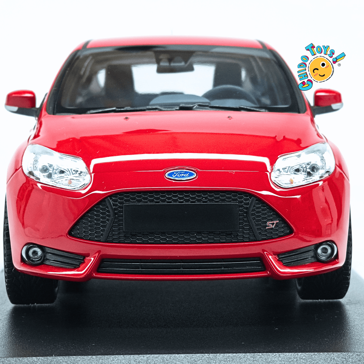 Ford Focus ST 2011 Minichamps 1:18 Race Red edición limitada 504 piezas - Chido Toys