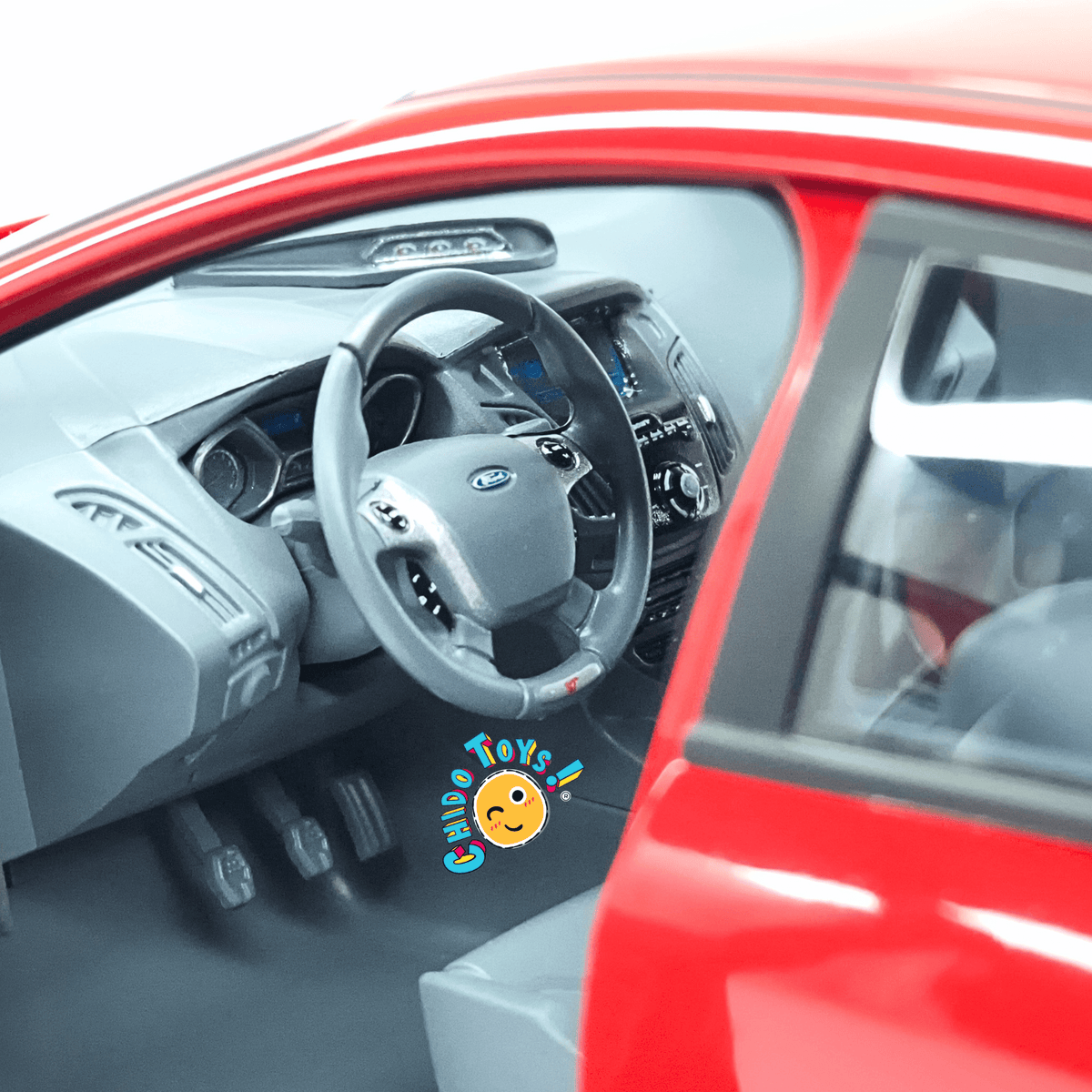 Ford Focus ST 2011 Minichamps 1:18 Race Red edición limitada 504 piezas - Chido Toys
