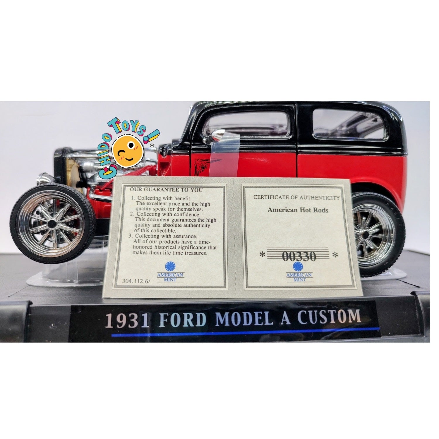 Ford Modelo A Custom 1931 a Escala 1/18 – Exclusividad en Cada Detalle - Chido Toys