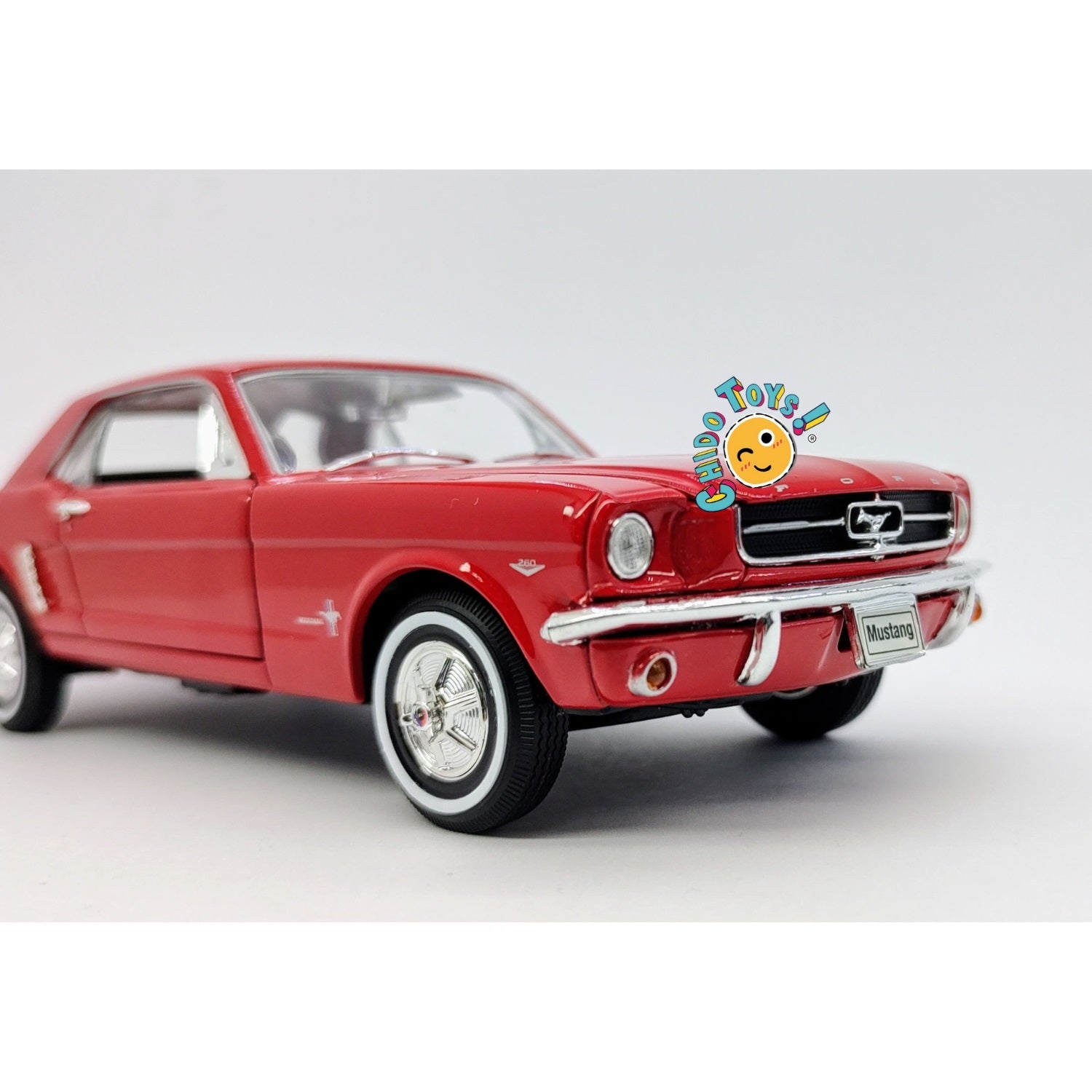 Ford Mustang 1964 1/2 a Escala 1/24, Detalles que Enamoran - Chido Toys