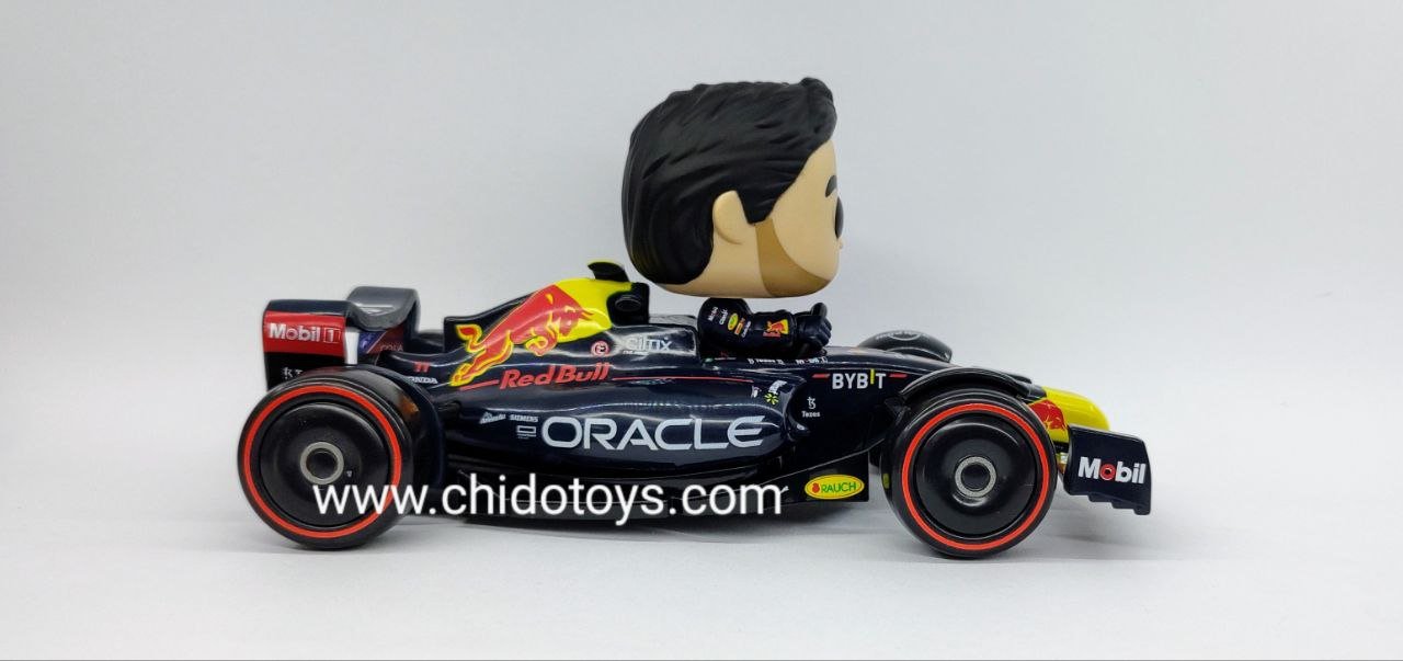 Funko PoP RIDES, F1 Sergio Pérez Super Deluxe #306 - Chido Toys