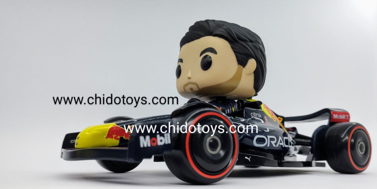 Funko PoP RIDES, F1 Sergio Pérez Super Deluxe #306 - Chido Toys