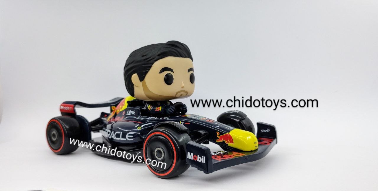 Funko PoP RIDES, F1 Sergio Pérez Super Deluxe #306 - Chido Toys