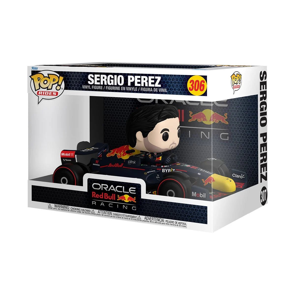 Funko PoP RIDES, F1 Sergio Pérez Super Deluxe #306 - Chido Toys