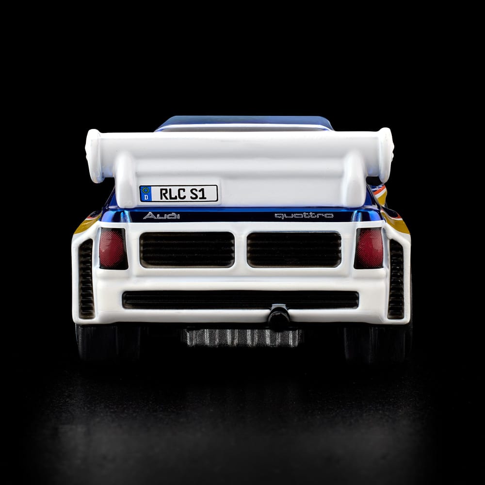 Hot Wheels RLC 1985 Audi Sport quattro S1 1:64 Spectraflame Otto Blue