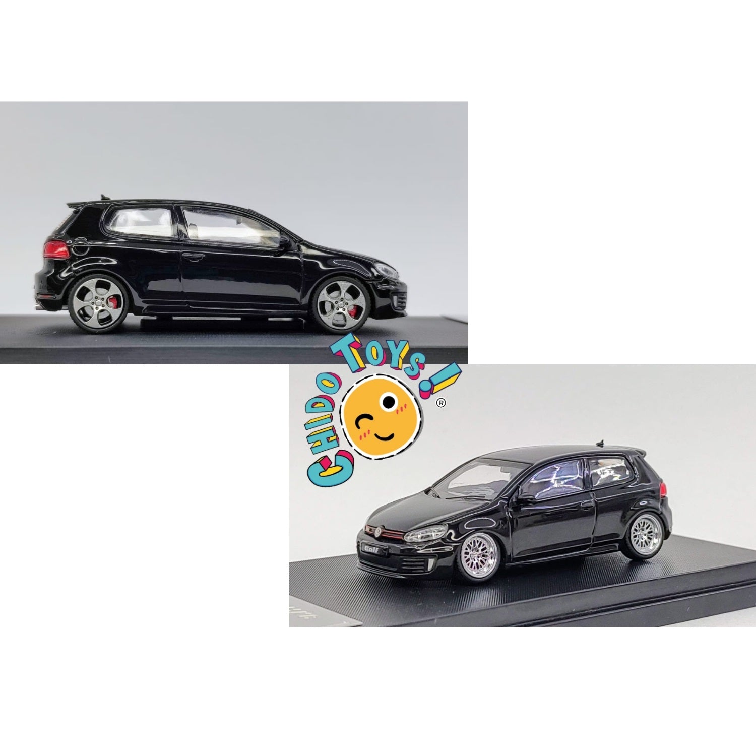 Golf GTI MK6 Black, marca Maxwell –Pasión y Detalle en Dos Versiones - Chido Toys