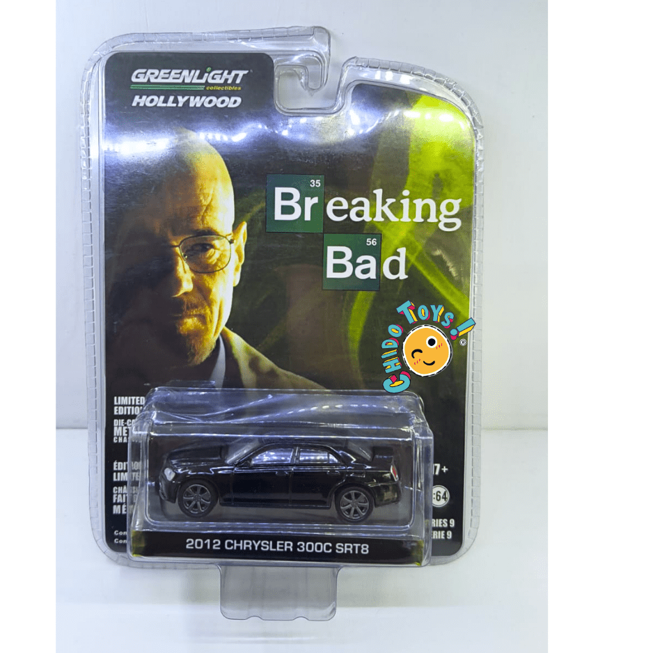 GreenLight 2012 Chrysler 300C SRT8 Breaking Bad 1:64 Negro - Chido Toys