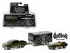 GreenLight Gas Monkey Garage Ford F-150 + Shelby GT500KR 1:64 con remolque - Chido Toys