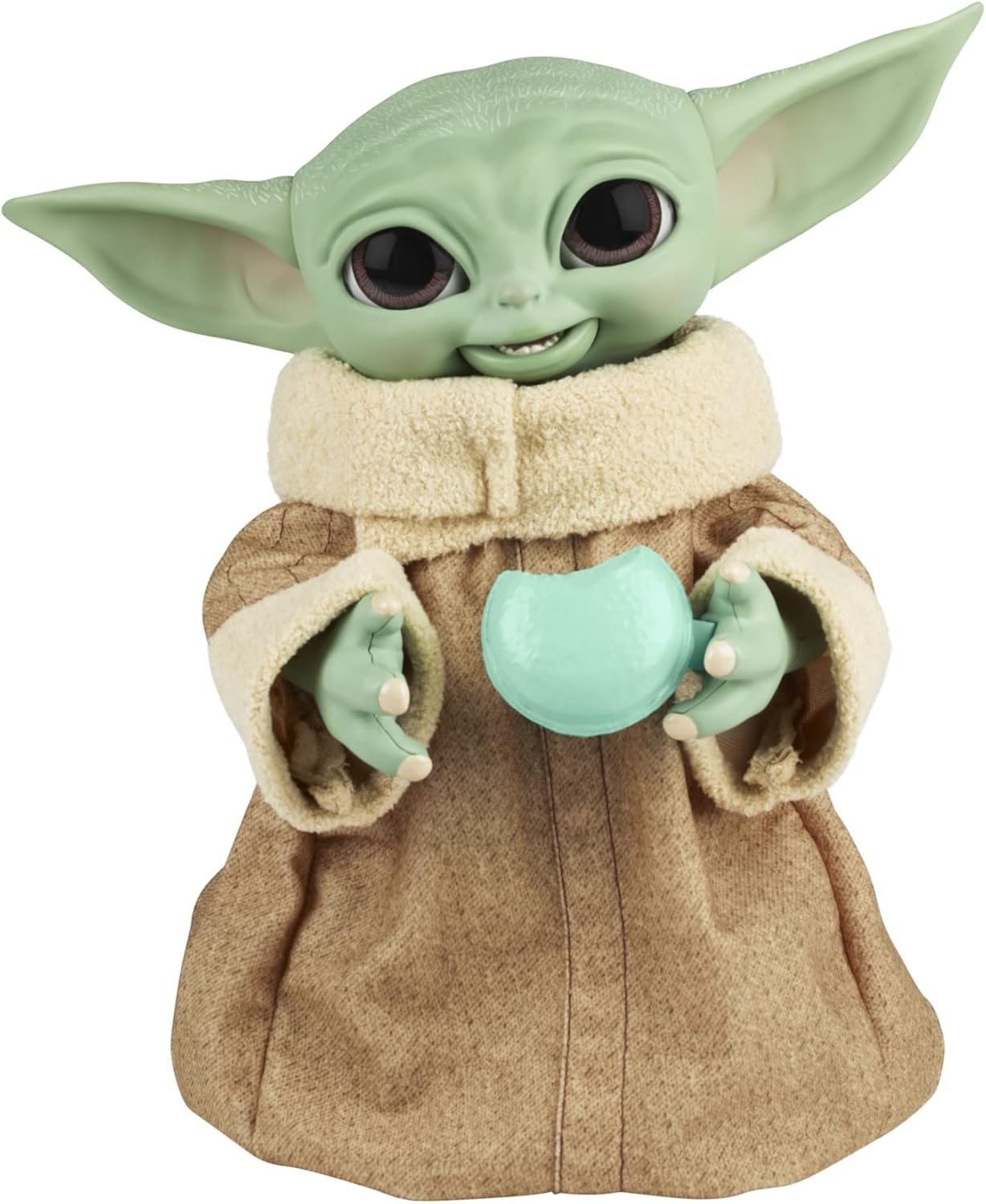 Hasbro Grogu Galactic Snackin’ 23 cm interactivo con accesorios - Chido Toys