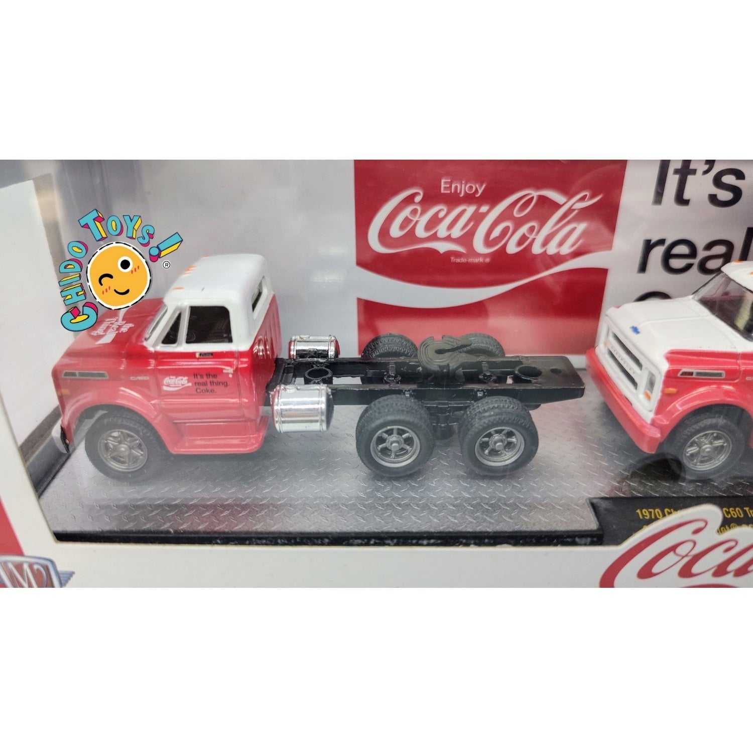 Hauler M2 Coca - Cola Chevrolet C - 60. Edición Limitada de 6,000 Piezas - Chido Toys