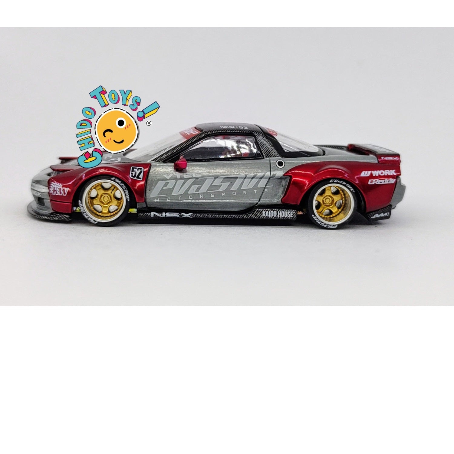 Honda NSX Evasive V1, a escala marca Kaido House, CHASE - Chido Toys