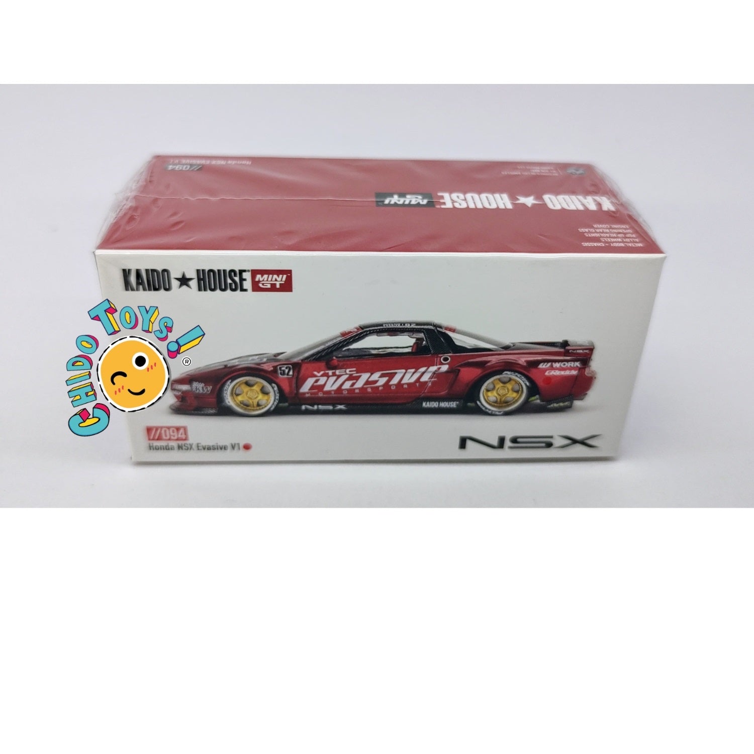 Honda NSX Evasive V1, a escala marca Kaido House, CHASE - Chido Toys