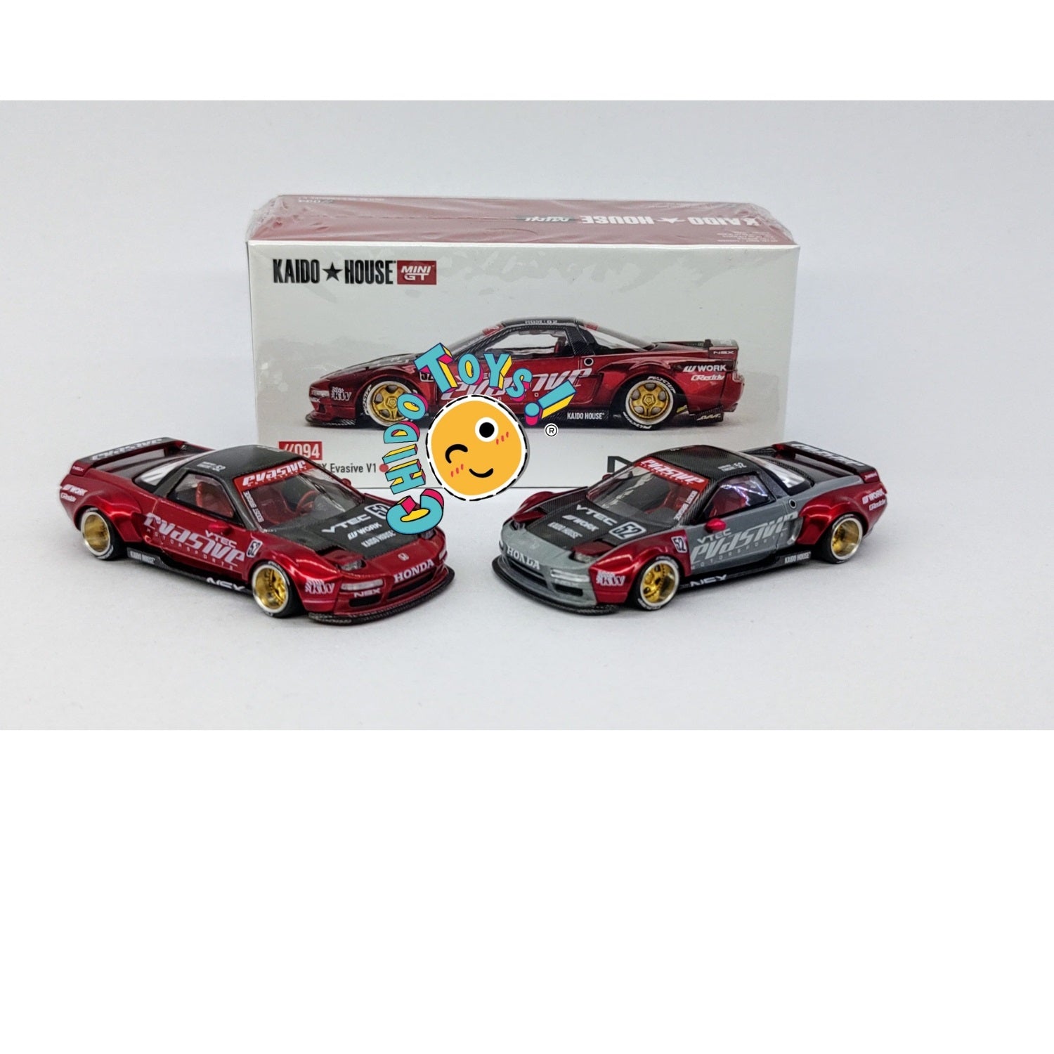 Honda NSX Evasive V1, a escala marca Kaido House, CHASE - Chido Toys