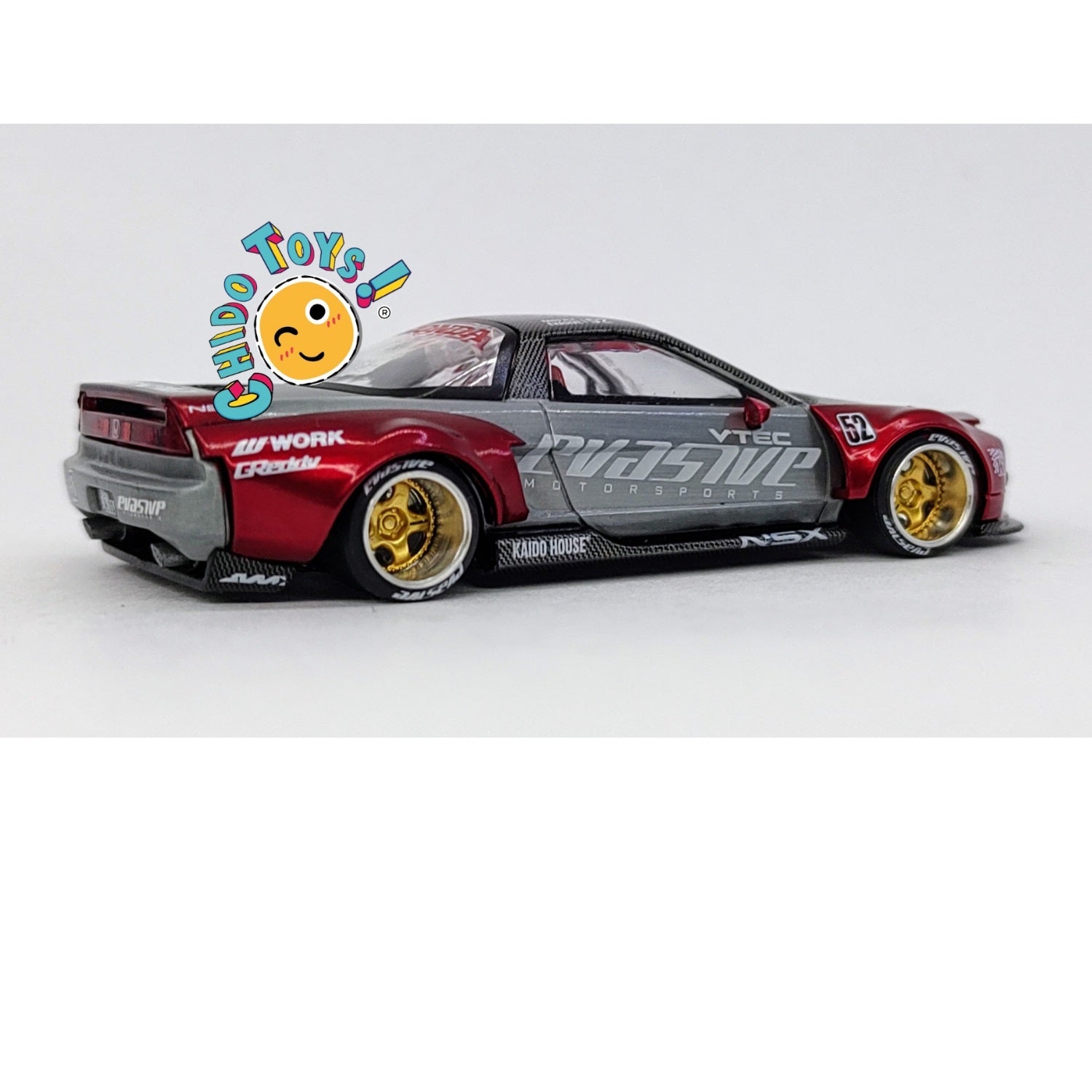 Honda NSX Evasive V1, a escala marca Kaido House, CHASE - Chido Toys