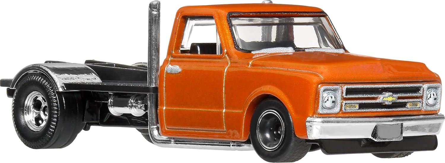 Hot Wheels 1967 Chevy C - 10 1:64 Premium naranja - Chido Toys