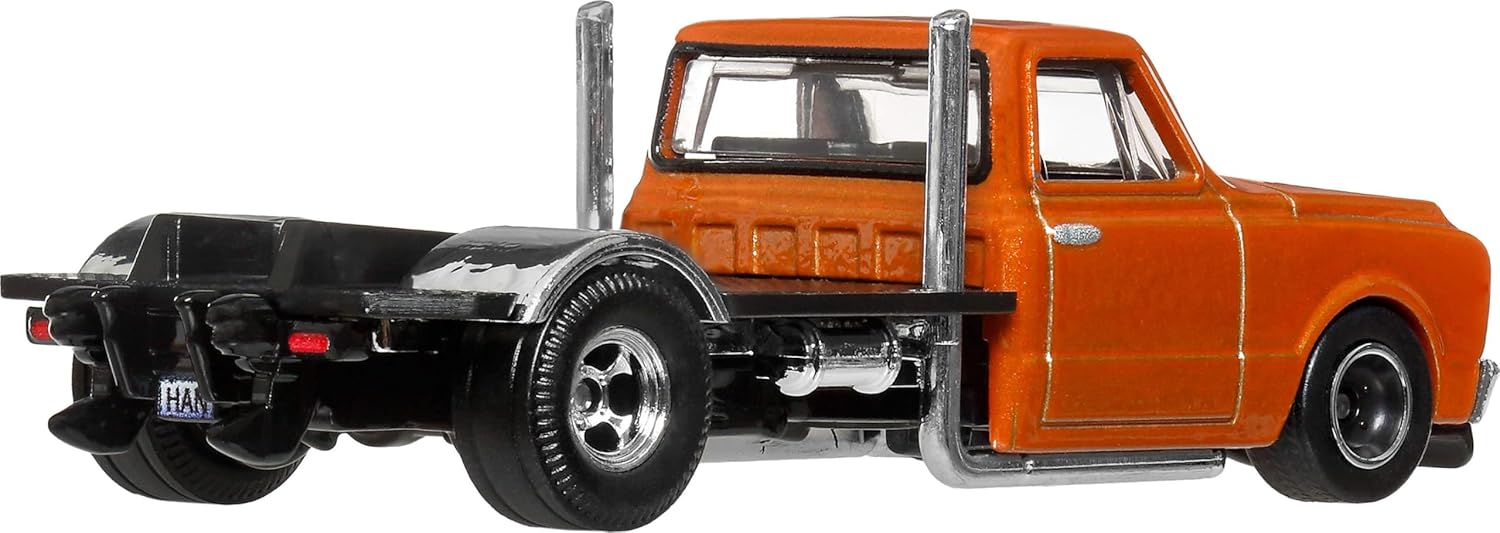 Hot Wheels 1967 Chevy C - 10 1:64 Premium naranja - Chido Toys
