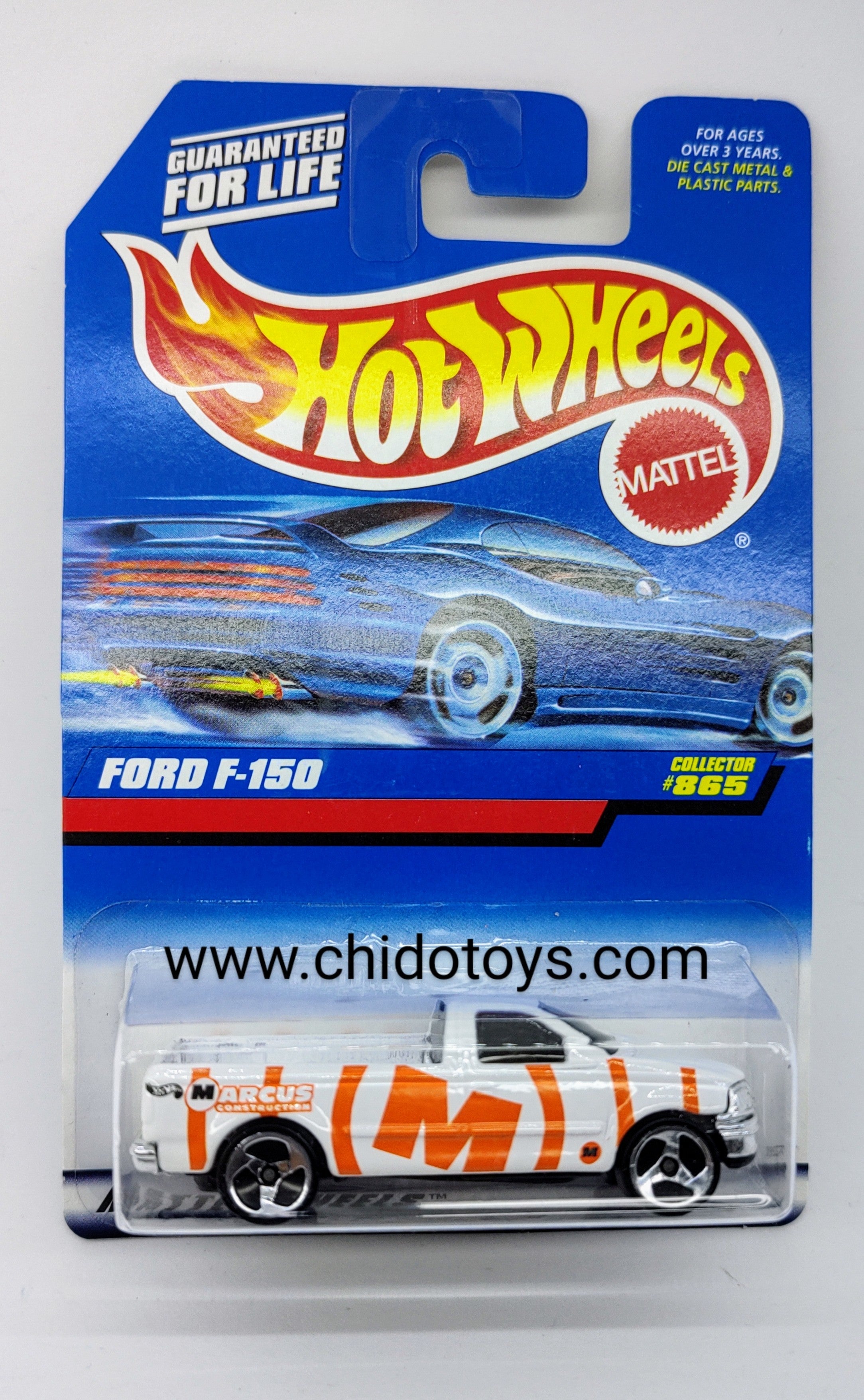 Hot Wheels Básico del año 1997, #865, Ford F - 150 - Chido Toys