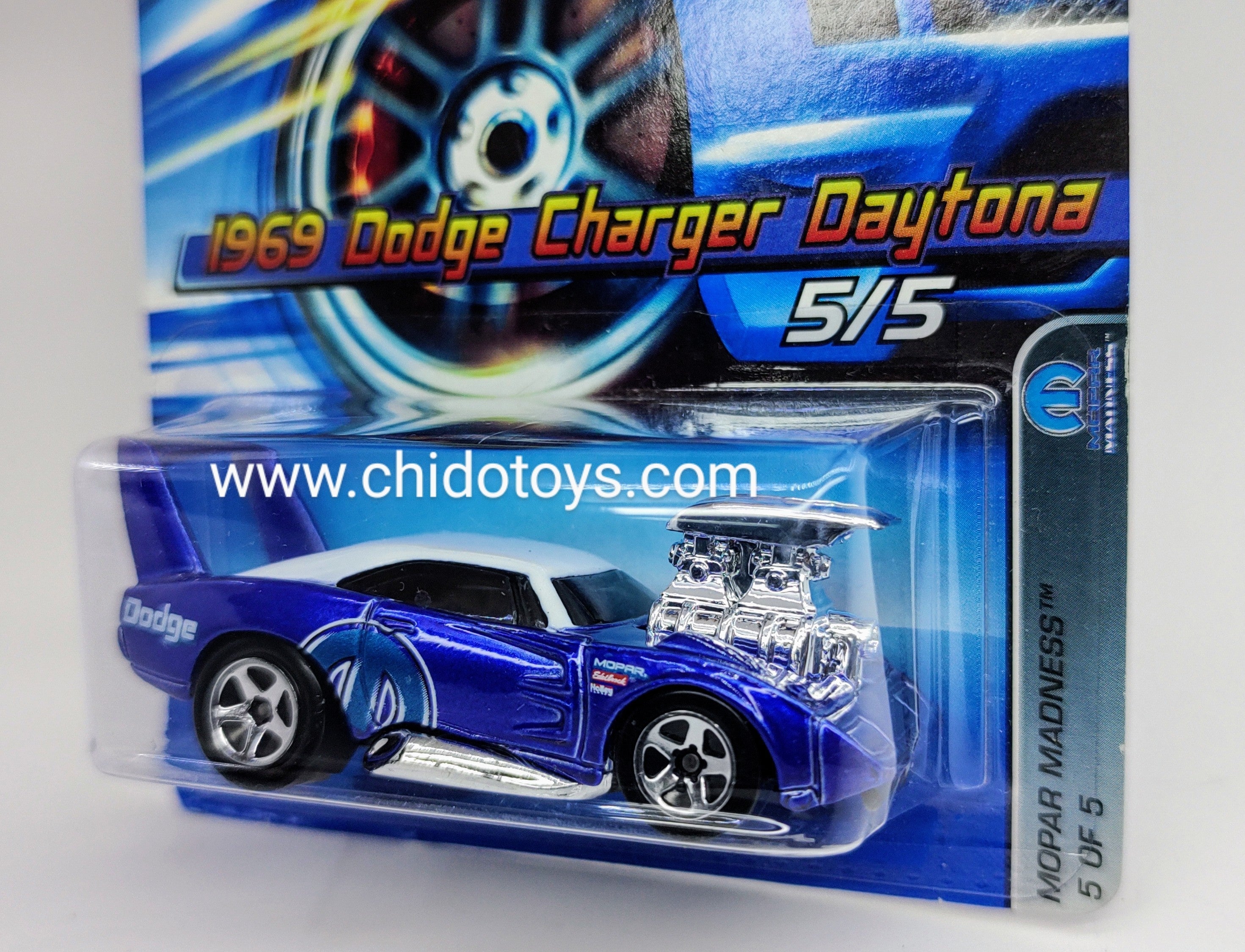 Hot Wheels Básico del año 2005 (5/5) 1969 Dodge Charger Daytona - Chido Toys