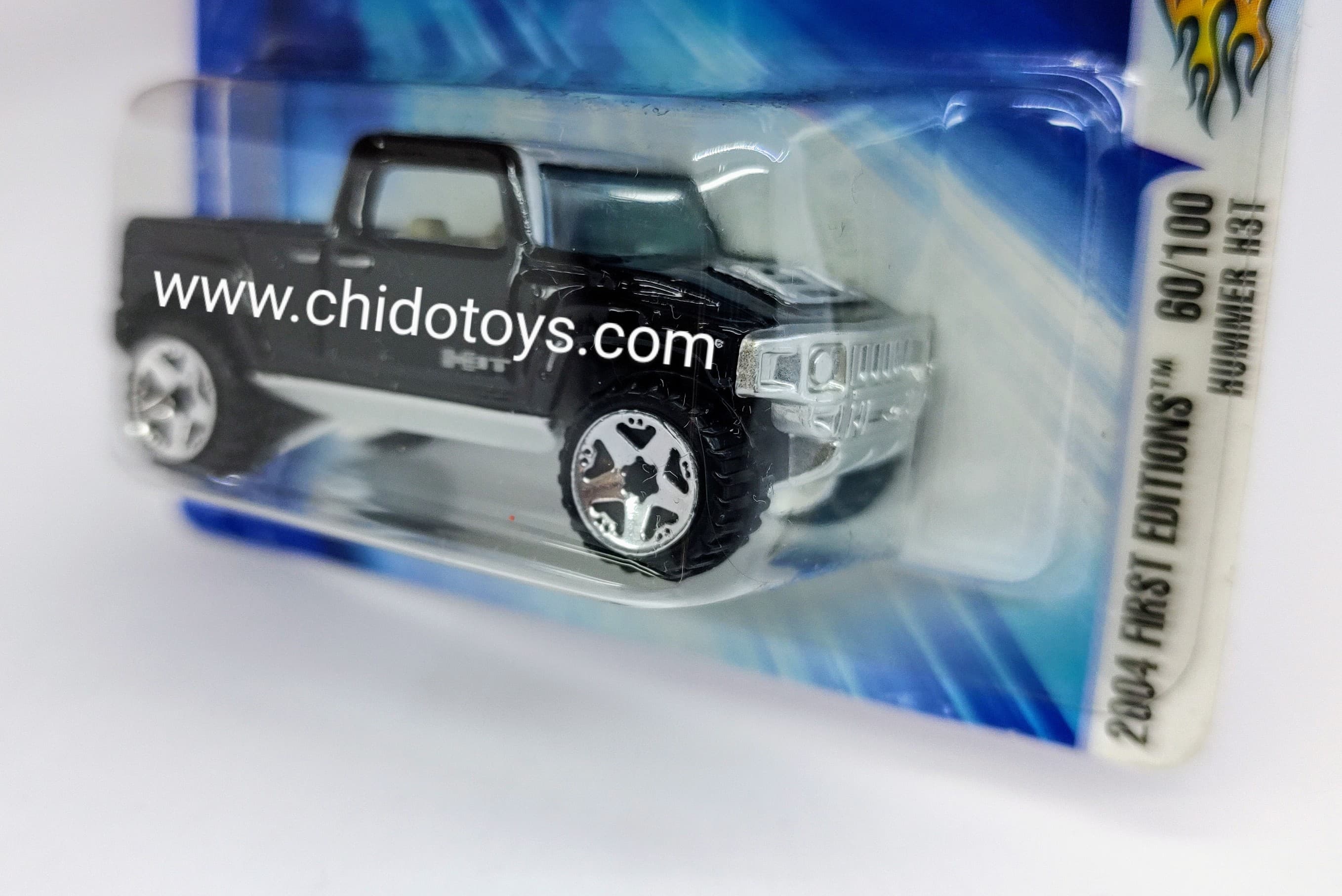 Hot Wheels Básico Primera Edición, Modelo Hummer H3T 60/100 - Chido Toys