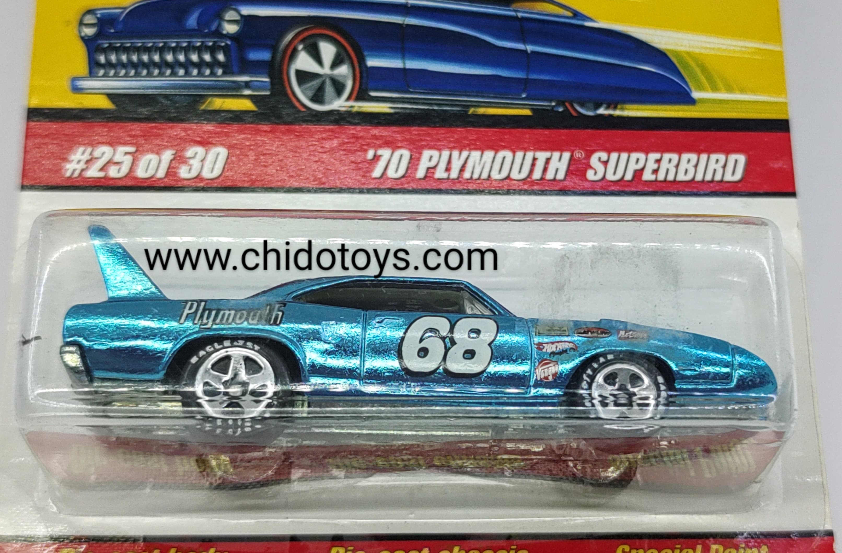 Hot Wheels Clasics Series 3, Plymounth Superbird 70' - Chido Toys