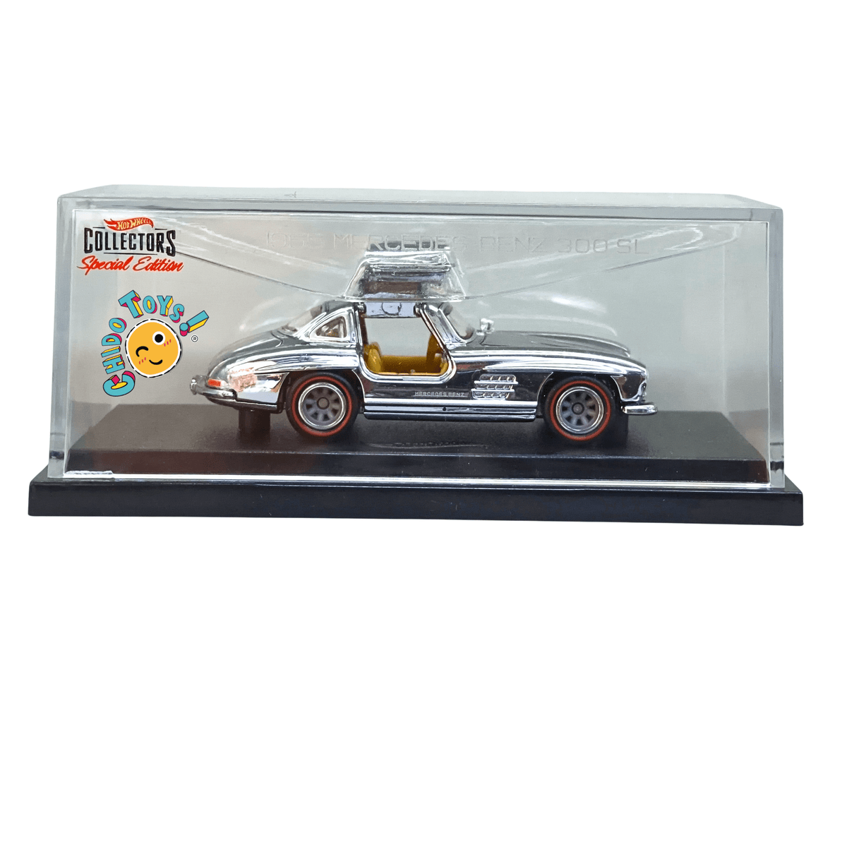 Hot Wheels Collector's Edition Mercedes-Benz 300 SL 1955 1:64 Cromo - Chido Toys