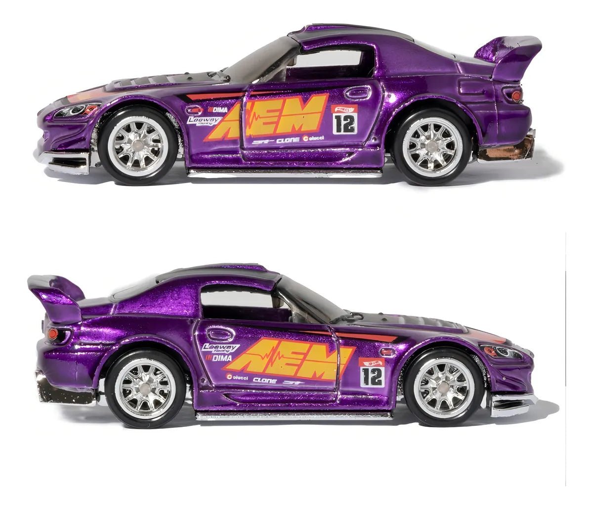 Hot Wheels Honda S2000 Legends Tour 1:64 morado metálico - Chido Toys