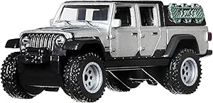 Hot Wheels Jeep Gladiator Fast & Furious 1:64 Real Riders blanco - Chido Toys