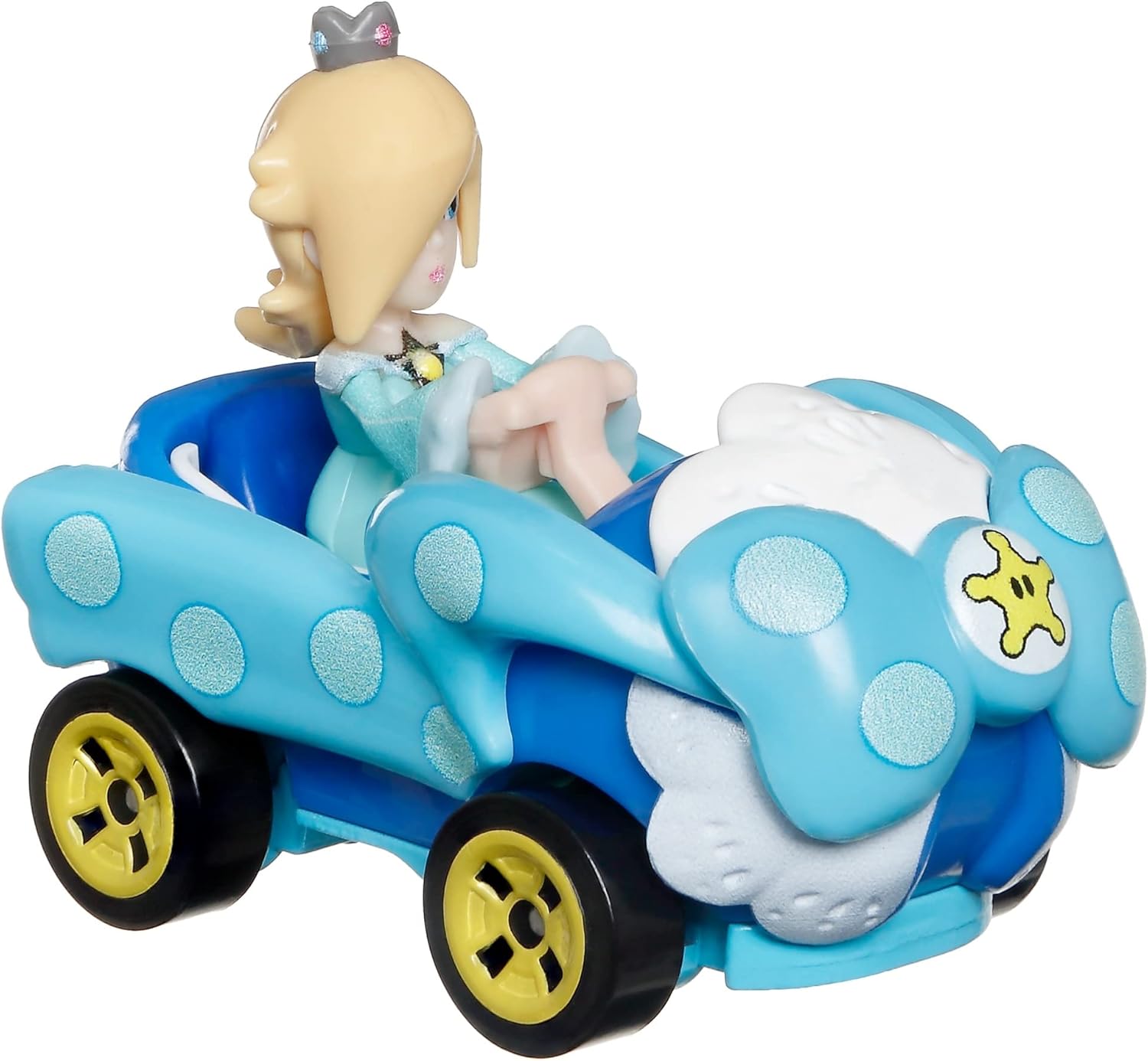 Hot Wheels Mario Kart Rosalina Birthday Girl Azul - Chido Toys