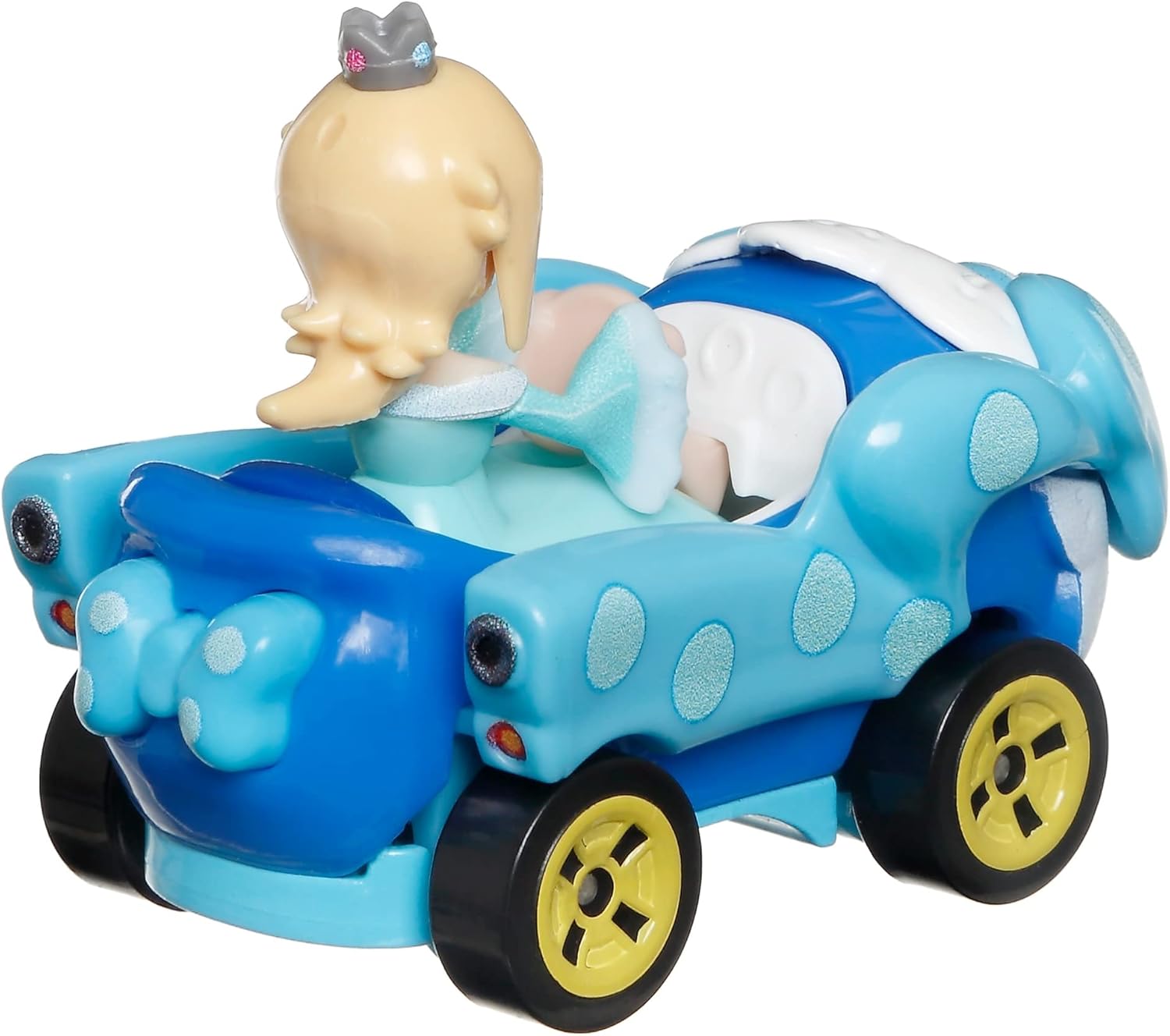Hot Wheels Mario Kart Rosalina Birthday Girl Azul - Chido Toys