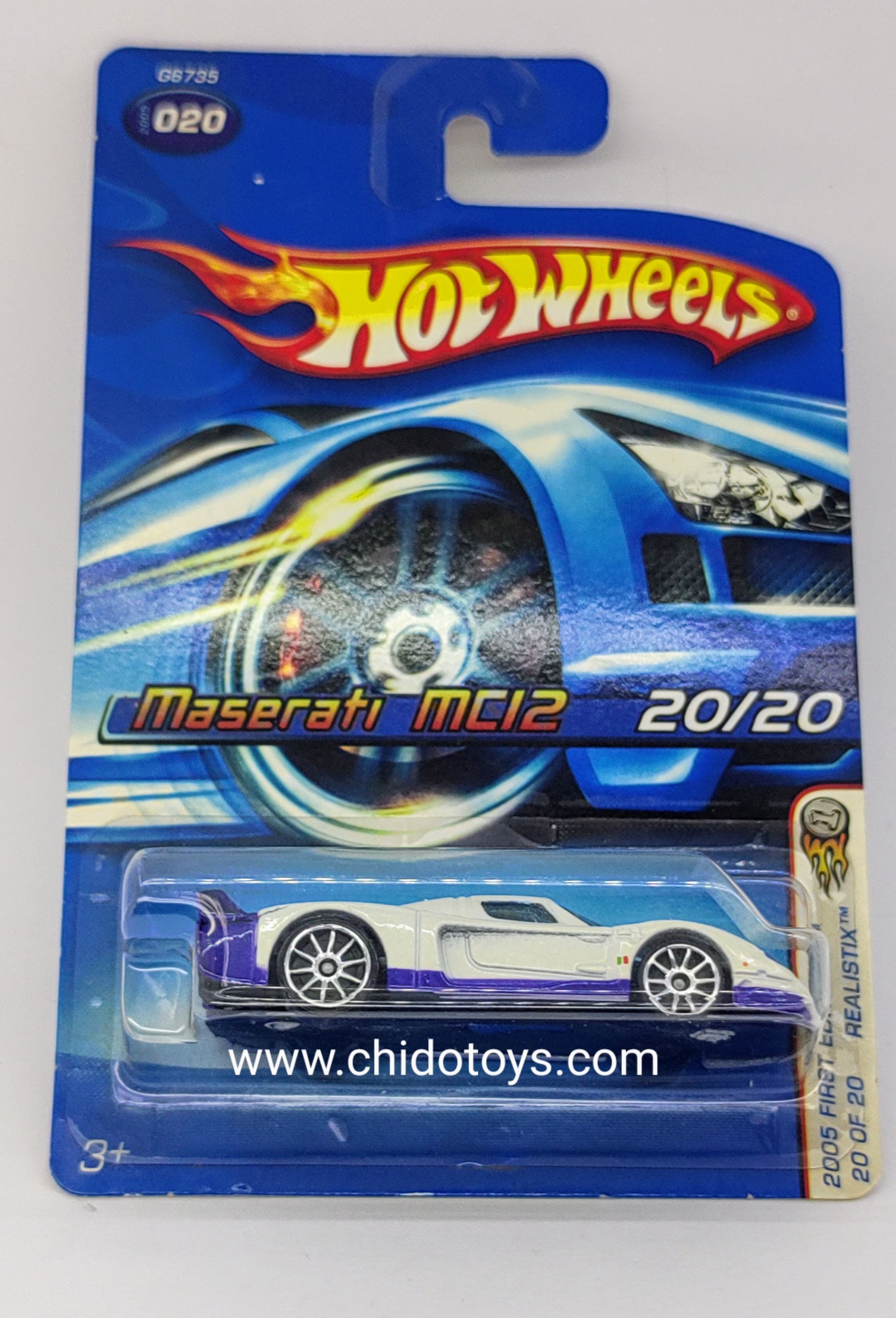 Hot Wheels Maserati MC12, primera edición - Chido Toys