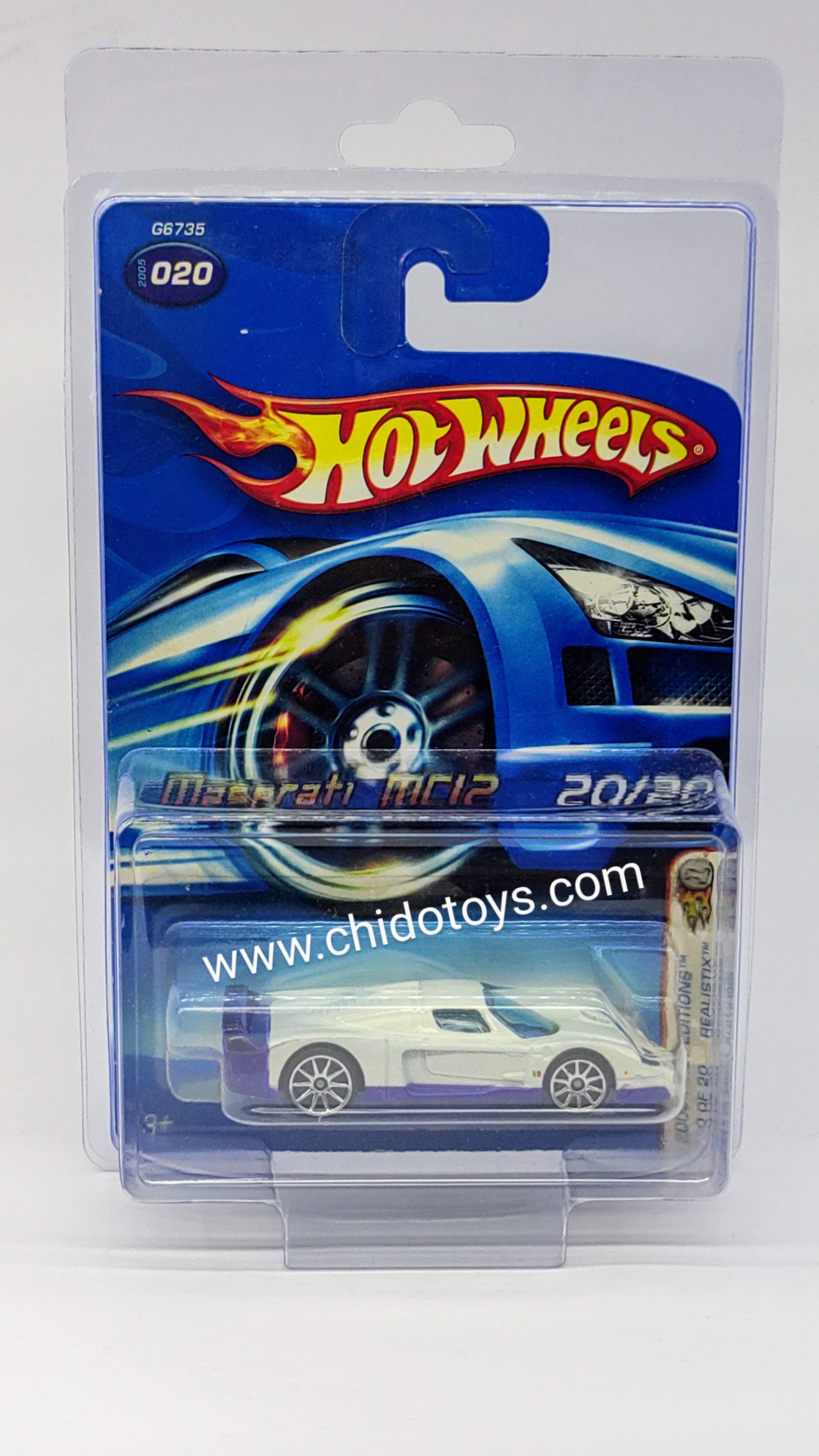 Hot Wheels Maserati MC12, primera edición - Chido Toys