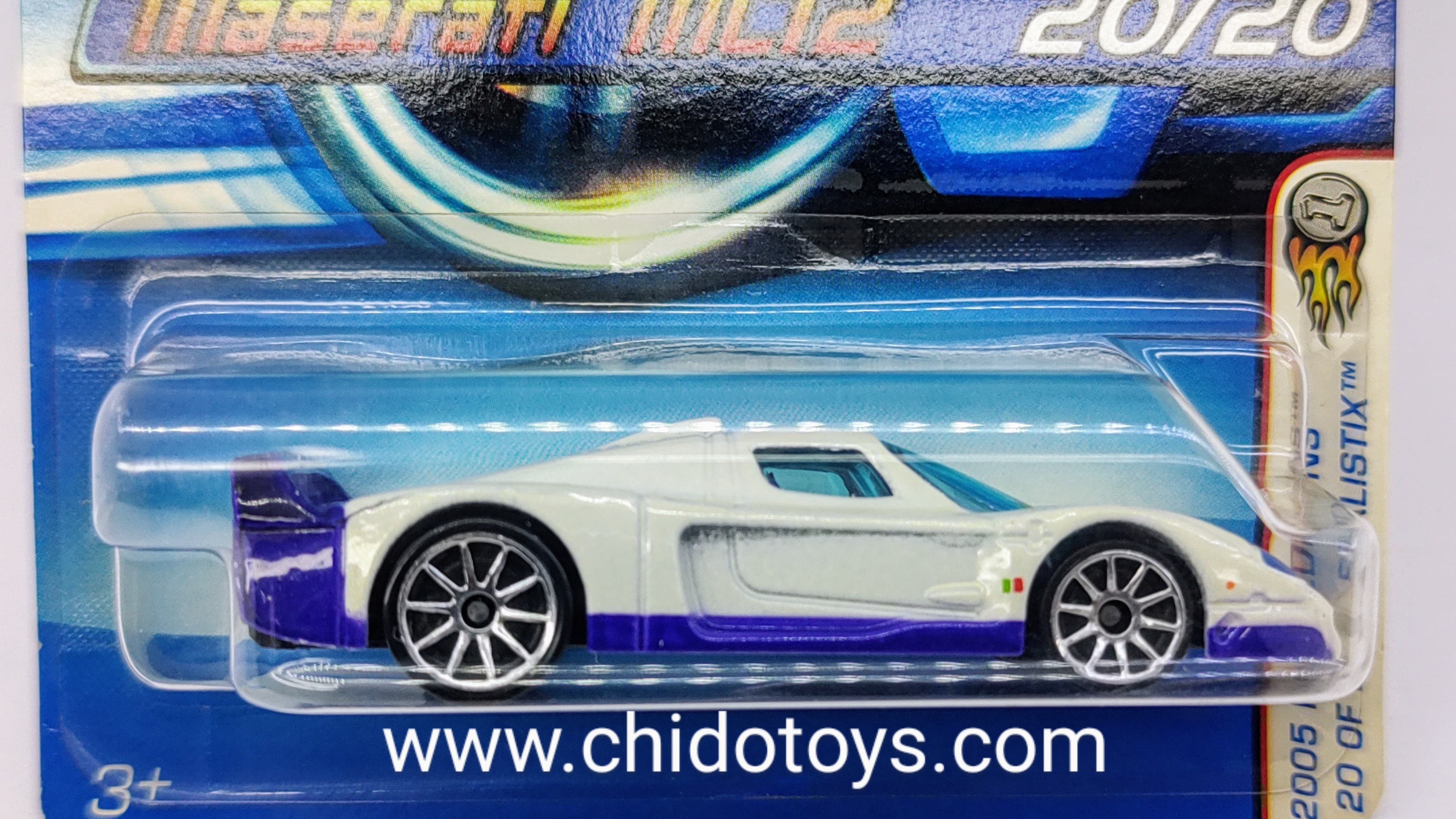 Hot Wheels Maserati MC12, primera edición - Chido Toys