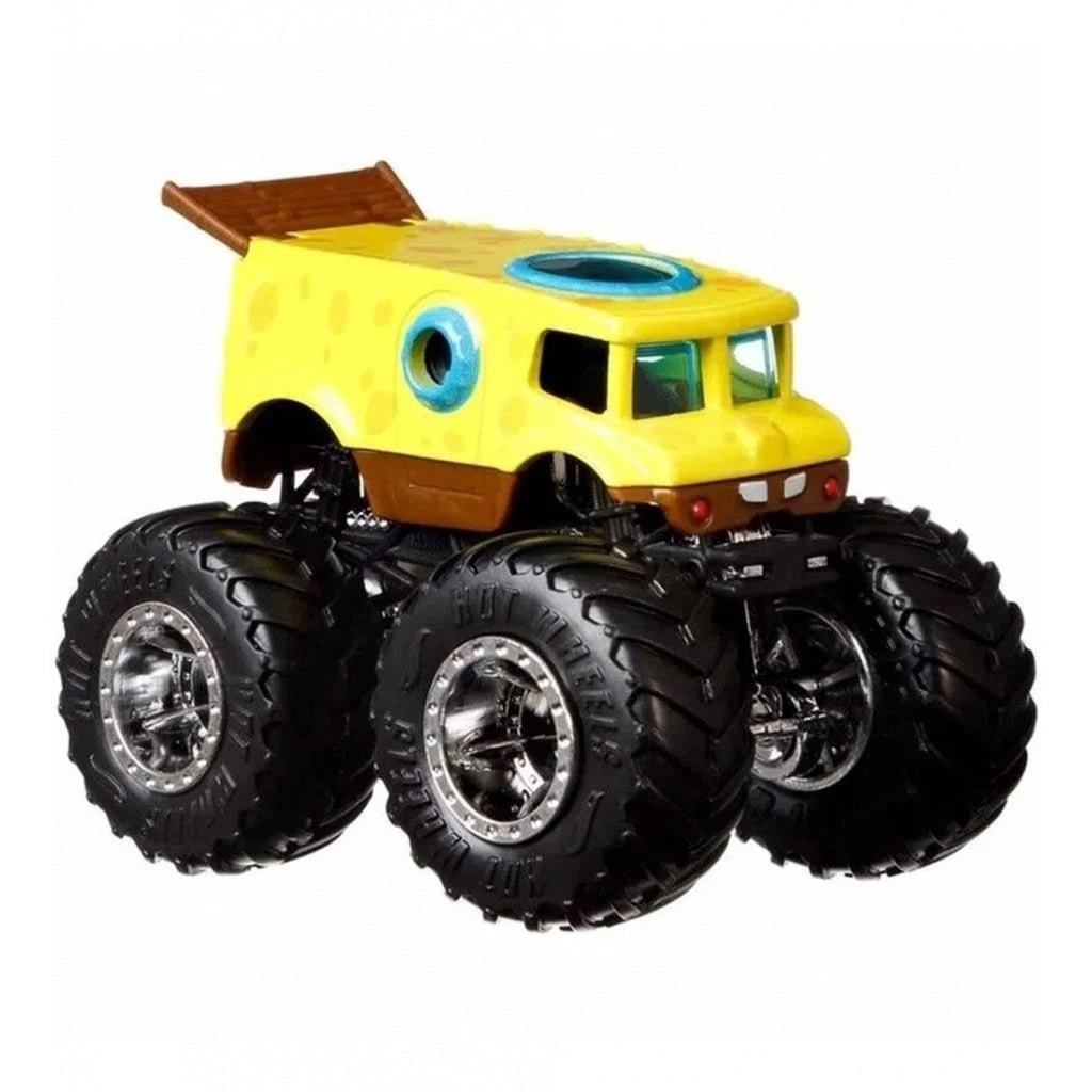 Hot Wheels Monster Trucks Bob Esponja 1:64 Nickelodeon - Chido Toys