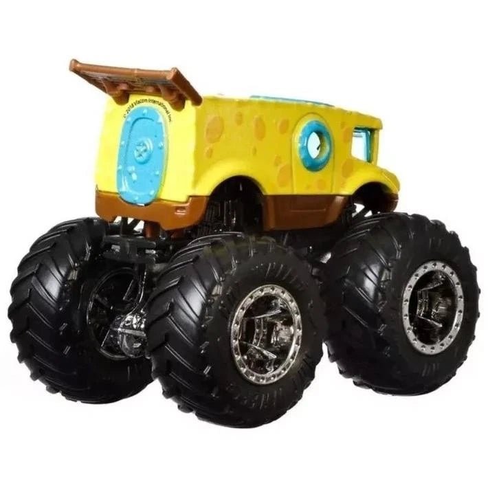 Hot Wheels Monster Trucks Bob Esponja 1:64 Nickelodeon - Chido Toys