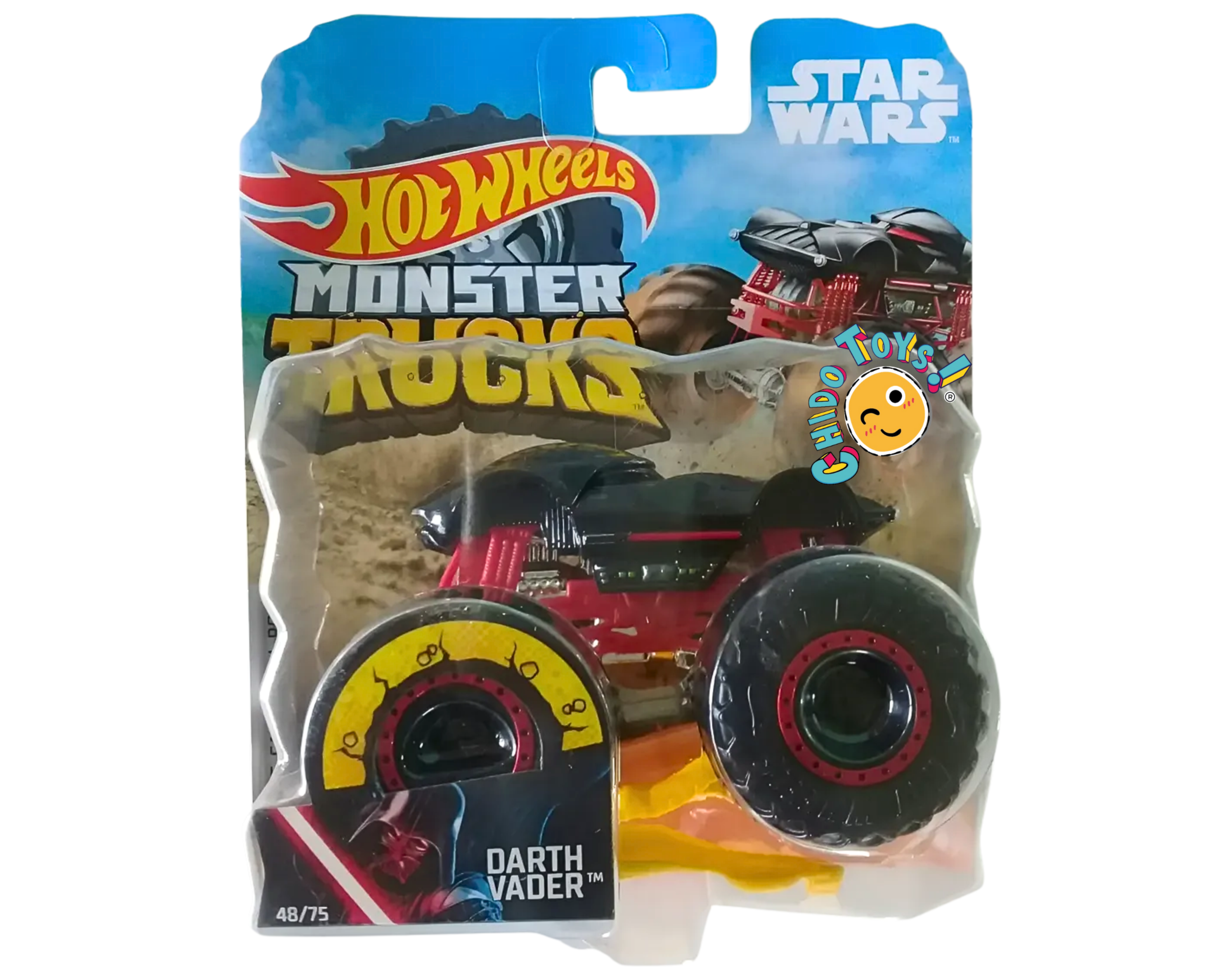 Hot Wheels Monster Trucks Darth Vader 1:64 Star Wars - Chido Toys