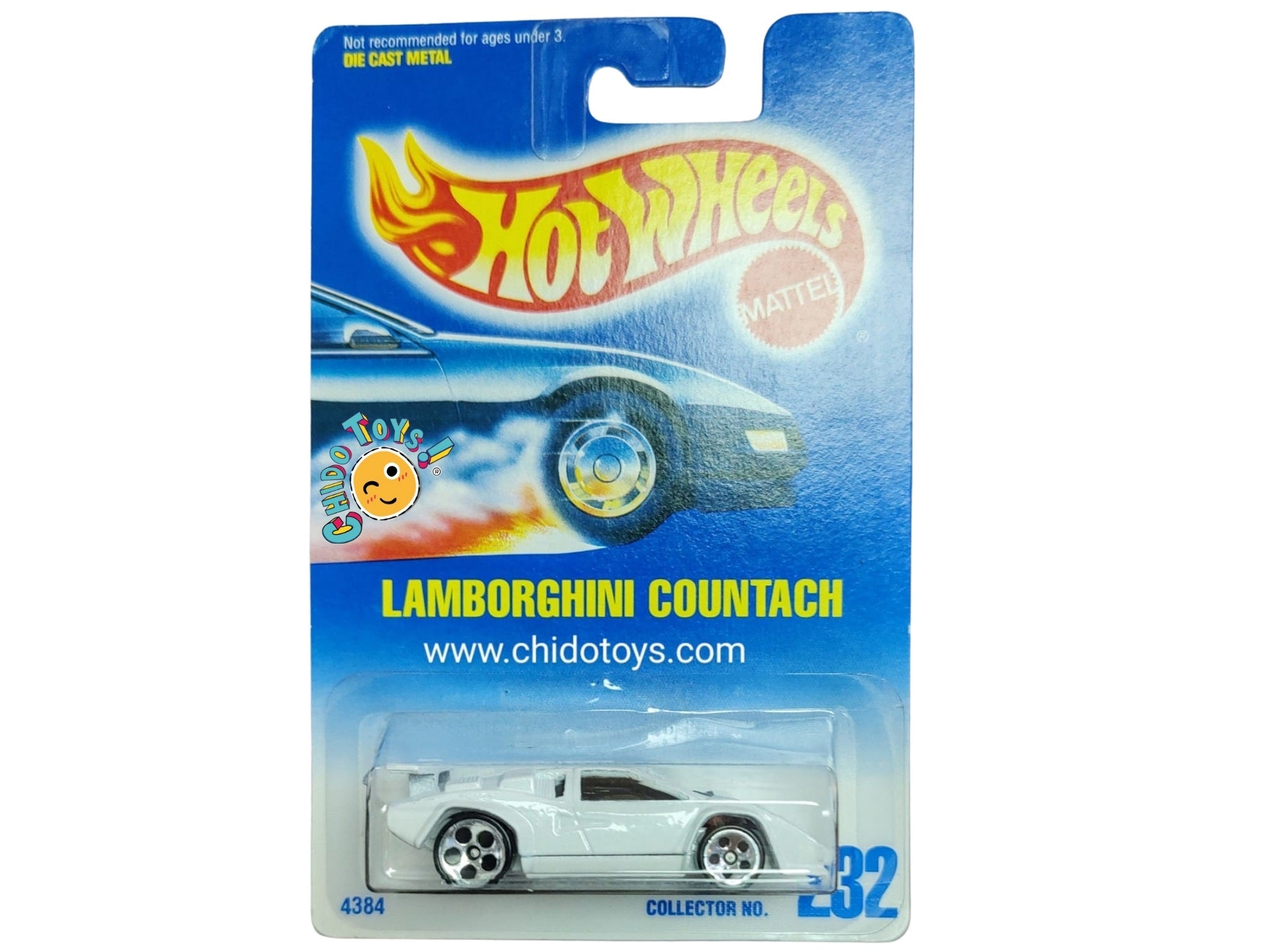 Hot Wheels Noventero, Lamborghini Countach - Chido Toys