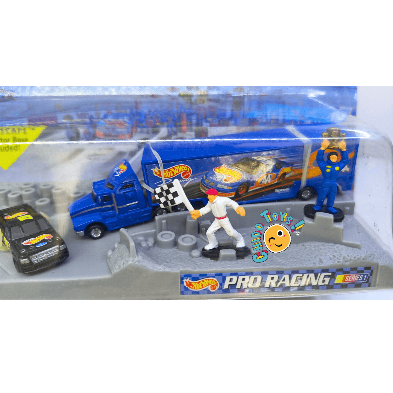 Hot Wheels Planet Micro Pro Racing microescala (Edición Vintage 1997) - Chido Toys