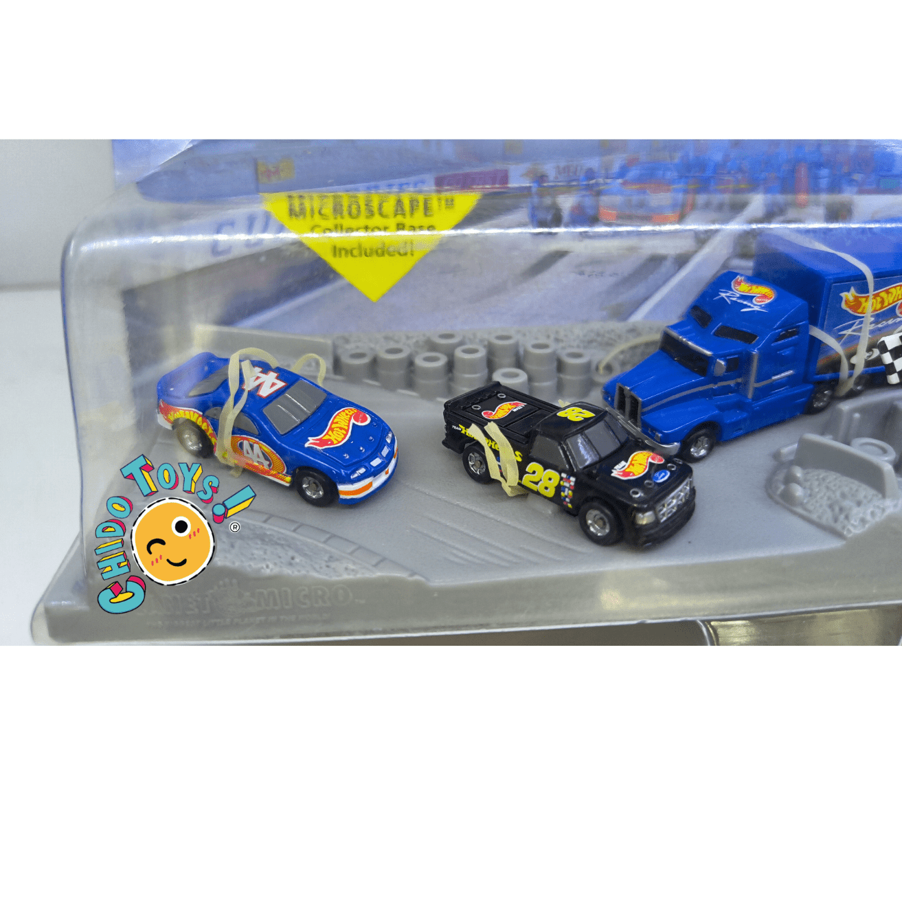 Hot Wheels Planet Micro Pro Racing microescala (Edición Vintage 1997) - Chido Toys
