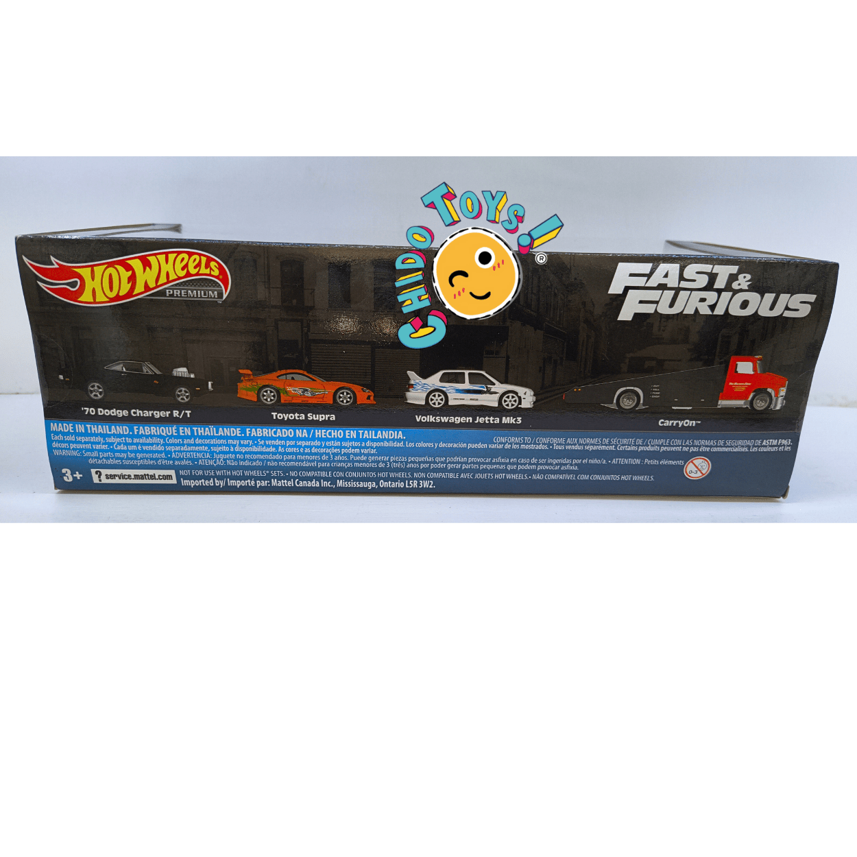 Hot Wheels Premium Fast & Furious Diorama 1:64 – Metal/Metal · Real Riders · 2019 – Caja sellada - ENVÍO GRATIS - Chido Toys