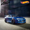 Hot Wheels Premium Fast & Furious Nissan Skyline GT - R R34 (BNR34) Azul – Car Culture - Chido Toys