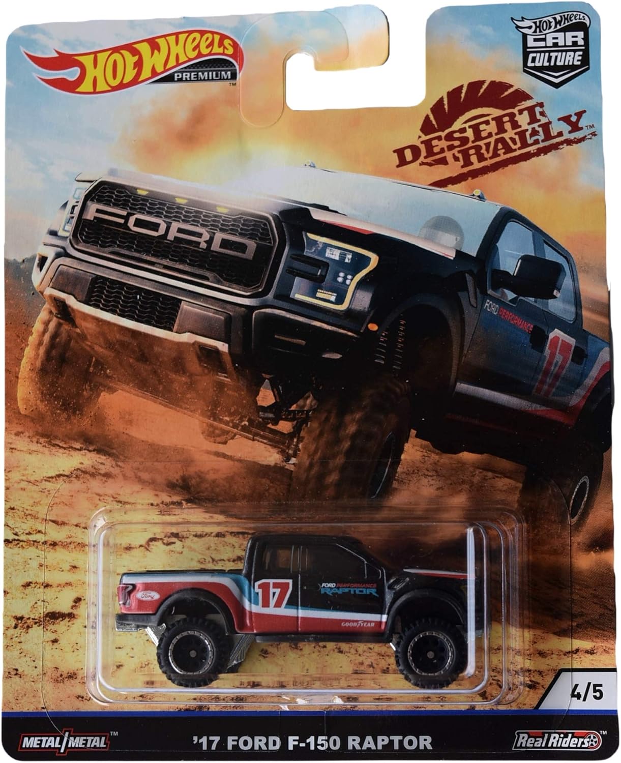 Hot Wheels Premium Ford F - 150 Raptor 2017 - Chido Toys