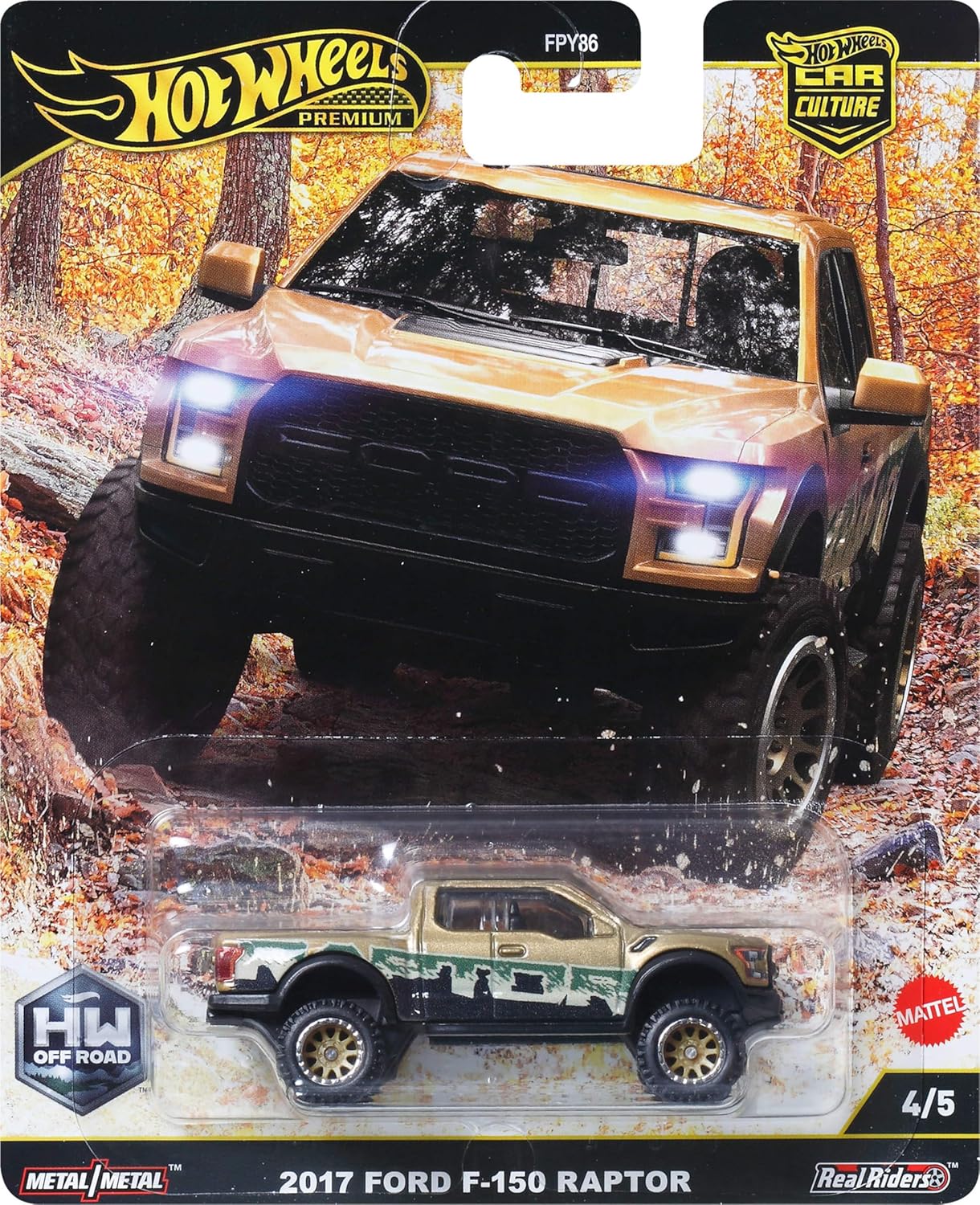 Hot wheels Premium Ford F - 150 Raptor - Chido Toys