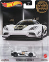 Hot Wheels Premium Koenigsegg Agera R Gumball 3000 – Metal/Metal Real Riders - Chido Toys